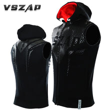 Cargar imagen en el visor de la galería, VSZAP SHARP sleeveless fight fitness MMA hoodie jacket combat vest martial arts training