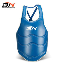 Cargar imagen en el visor de la galería, BN Micro PU Kids Adults Karate Taekwondo MMA Muay Thai Chest Guard Body Protector Boxing Martial Arts Sparring Training Gear DO