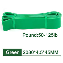 Cargar imagen en el visor de la galería, Pilates Pull Rope Fitness Loop Crossfit Expander Rubber Resistance Bands Training Yoga Strength Gym Power Sports, 208cm