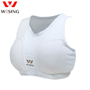 Wesing Womens Training Chest Protector Size M or XL, for Boxing Martial Arts Muay Thai MMA Kickboxing Female self defense