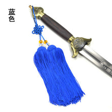 Load image into Gallery viewer, 8C High-grade Jiansui Taichi martial arts competition professional use high dense root Sword tassel Taiji XS tassels polyester