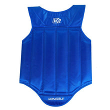 Load image into Gallery viewer, New Blue Red Free Combat Chest Protector Oxford Cloth And Bamboo Material Martial Arts/Sanda/Karate/Fight Kickboxing Chest Guard