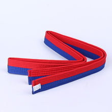 Load image into Gallery viewer, Cotton Taekwondo Belt karate judo Martial Arts Waistband Red White Blue Black Belts Kids Adults 240cm  17 colors