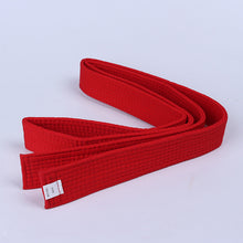 Load image into Gallery viewer, Cotton Taekwondo Belt karate judo Martial Arts Waistband Red White Blue Black Belts Kids Adults 240cm  17 colors