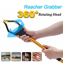 Cargar imagen en el visor de la galería, Pick Up Grabber Garbage Clip Pickup Device Sanitation Tools Rubbish Pickup Foldable Clamp Suction Cup Claw Hand Plier